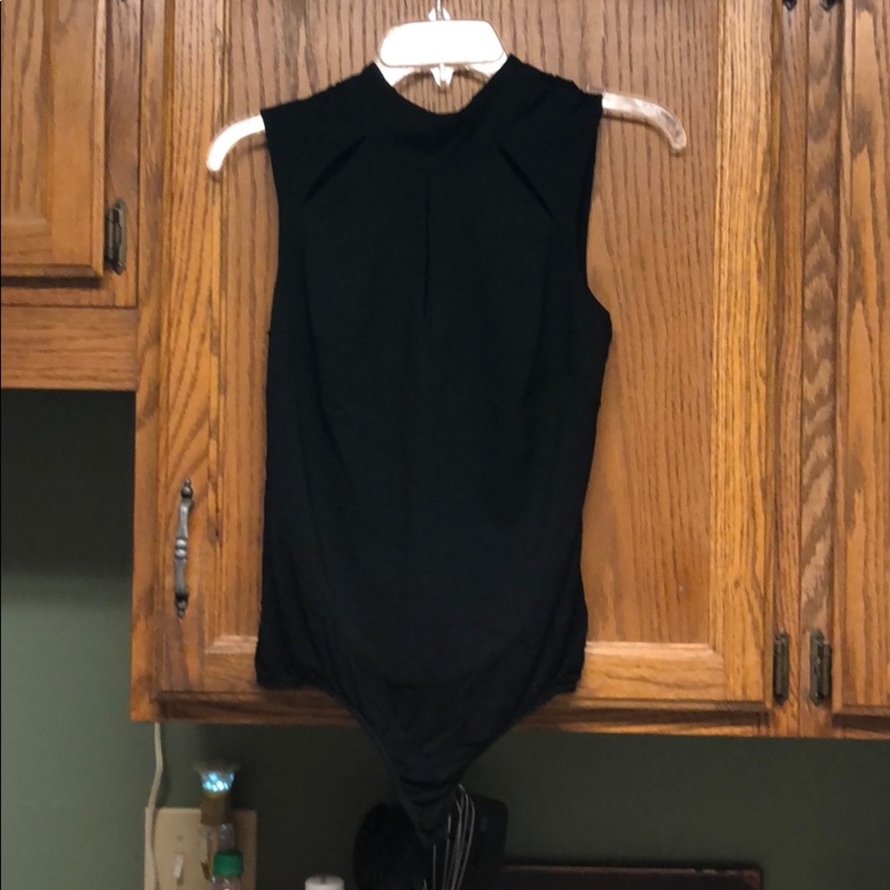 Bebe black bodysuit